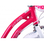 Detský bicykel 14" RoyalBaby Star Girl RB-14G-1 ružovo-biely 